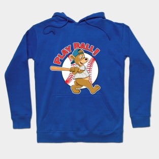 Play Ball!  Cubs Baseball Mascot Hoodie